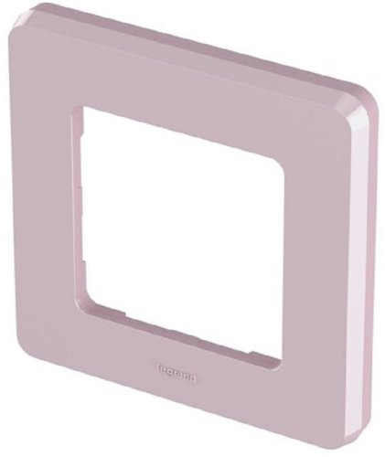 Рамка универсальная Legrand Inspiria 1-м. розовый фото Рамка универсальная Legrand Inspiria 1-м. розовый картинка